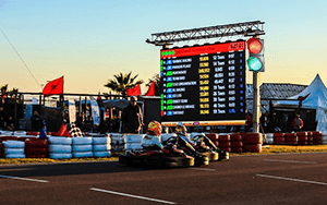 connecte periféricos, semáforos y luces de pistas de karting de alquiler con el software Apex Timing